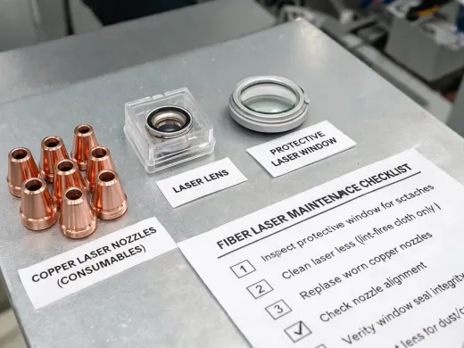 Laser consumables and spare parts kit