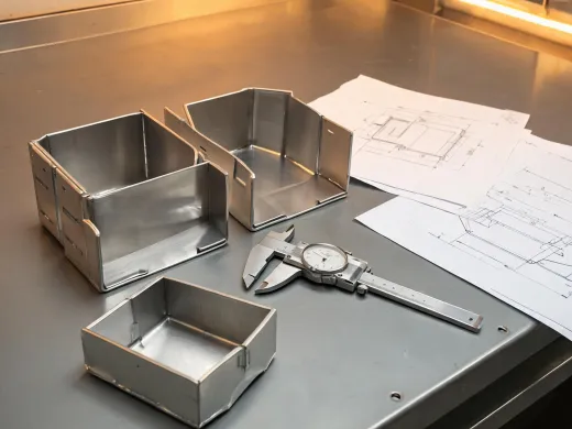 Sheet metal enclosure laser cutting