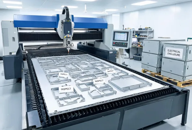 Automated sheet metal laser cell